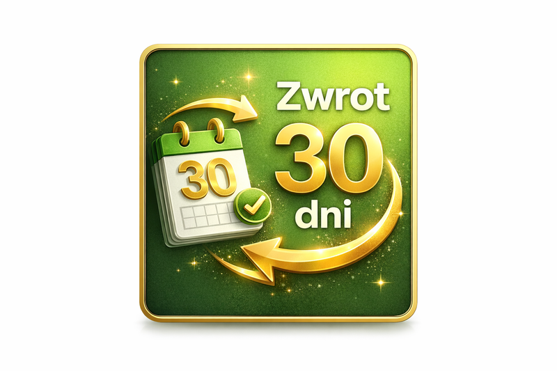 🔄 Zwrot do 30 dni zamiast do 14 – Masz więcej czasu na decyzję